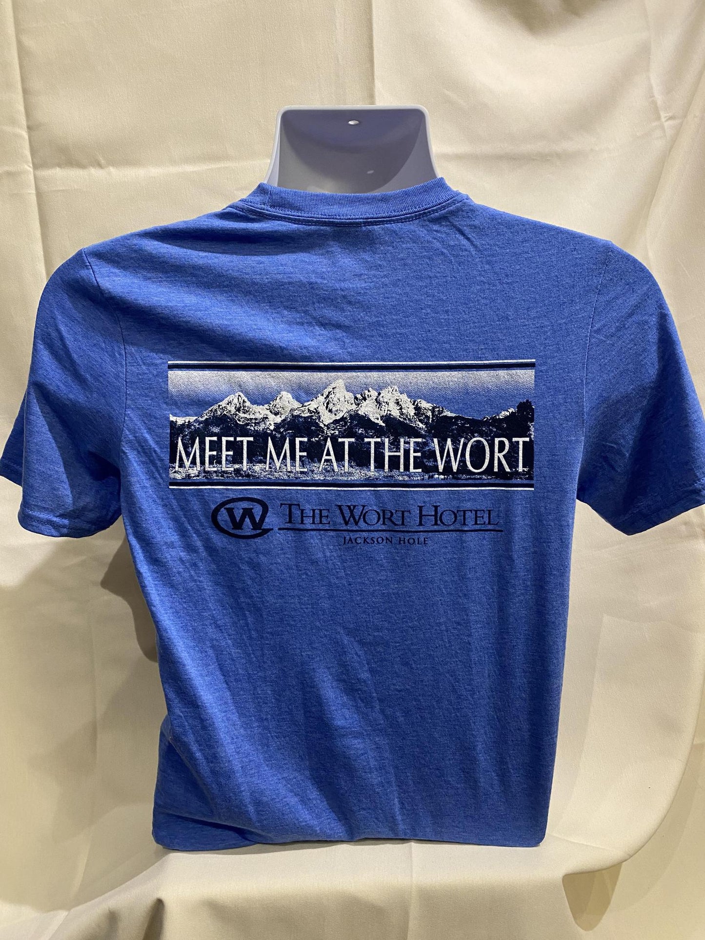 Short Sleeve Meet Me At The Wort Blue