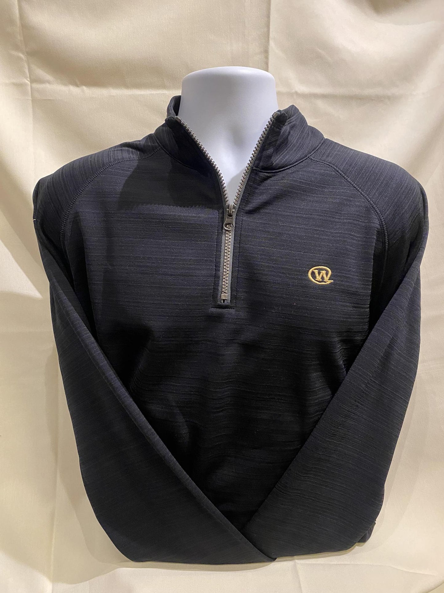 Long Sleeve Evolution Black 1/4 Zip
