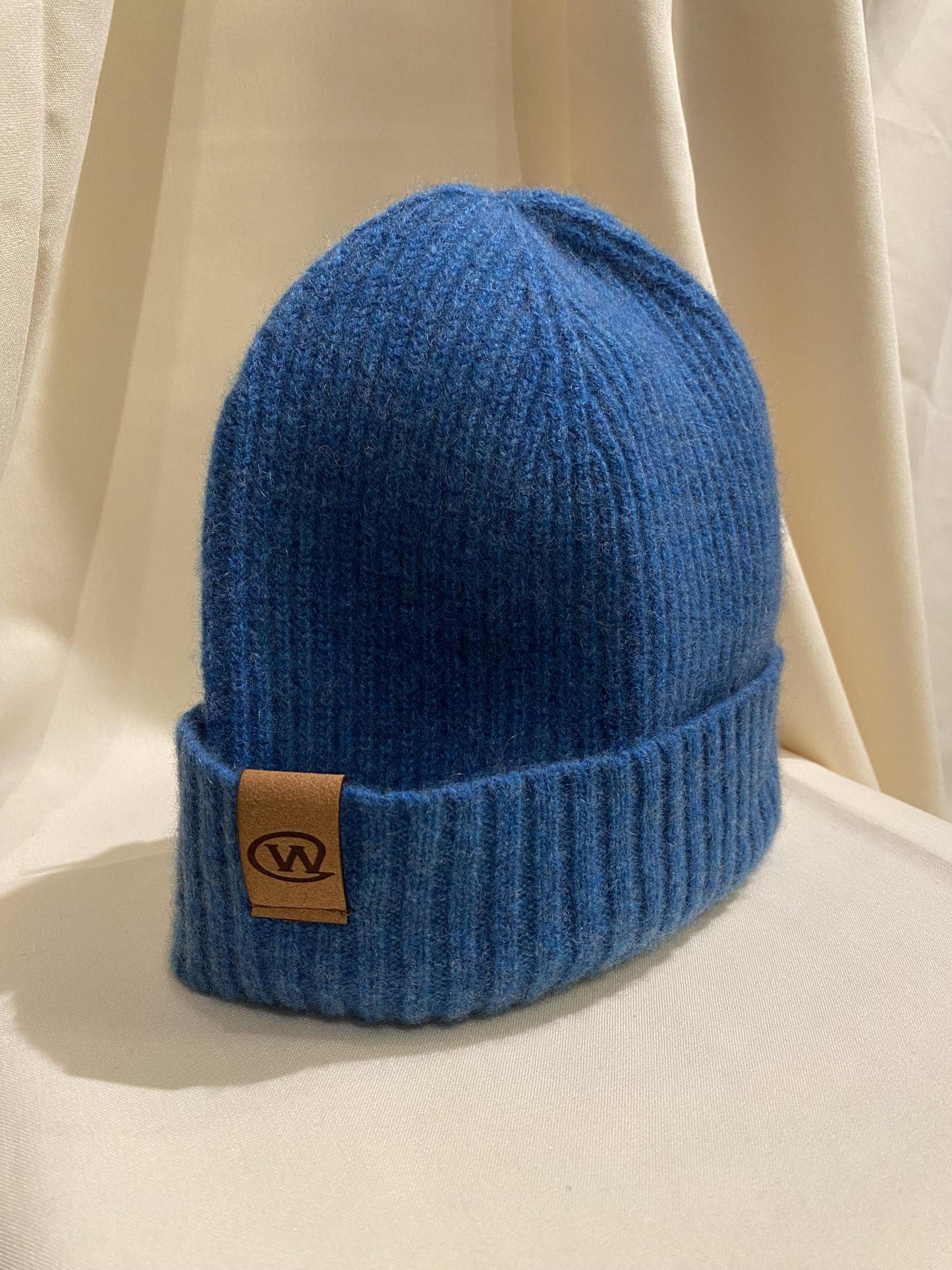 Cobalt Blue Cashmere Hat