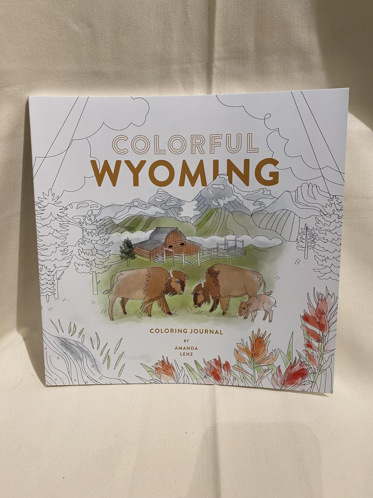 Colorful Wyoming Color Book SPP