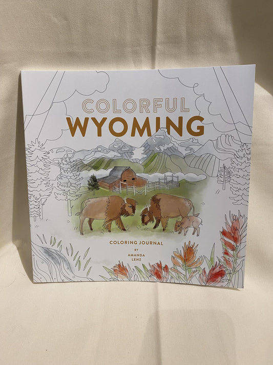 Colorful  Wyoming Color Book SPP