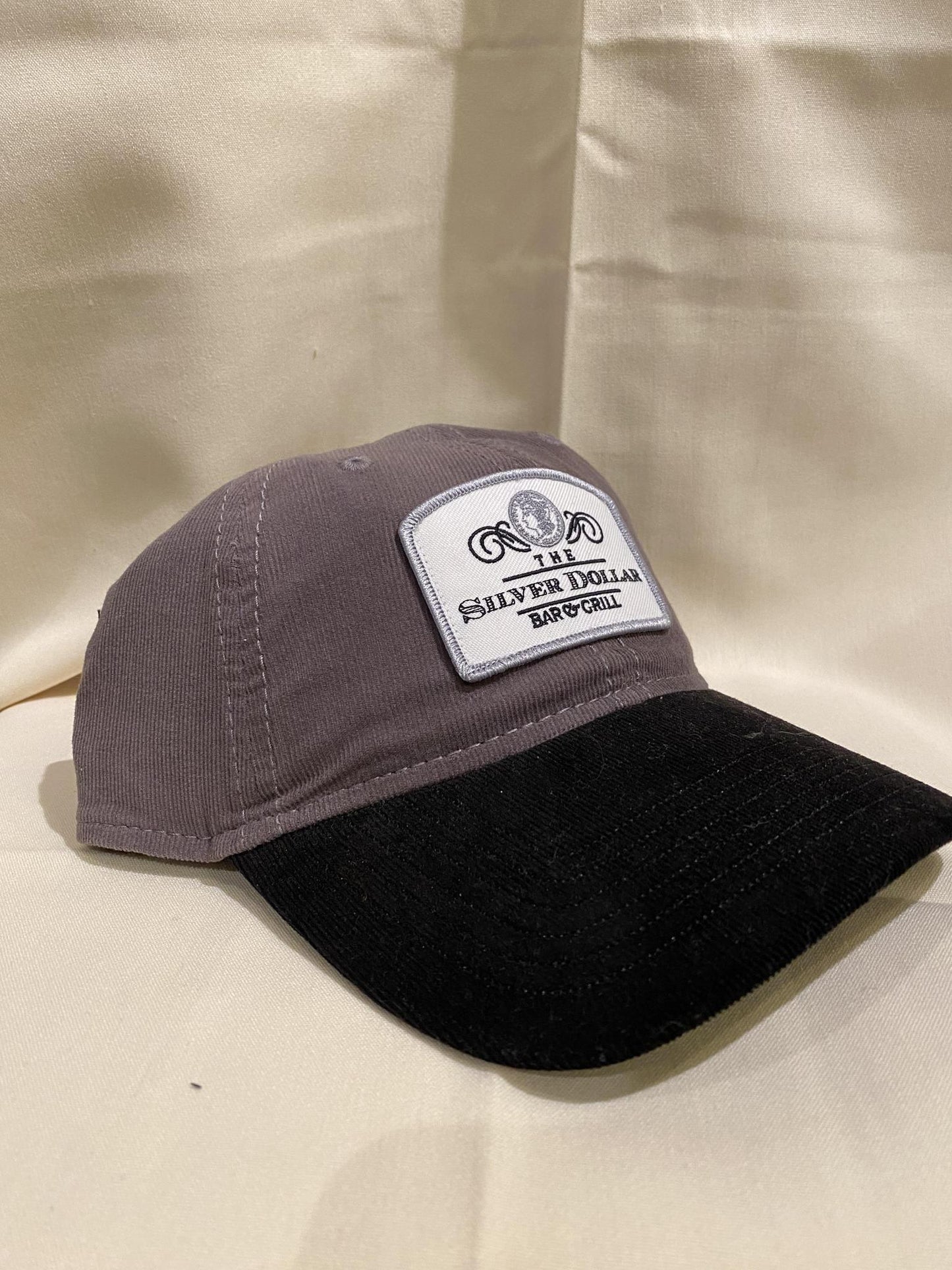SDBG Mauve Black Corduroy Hat