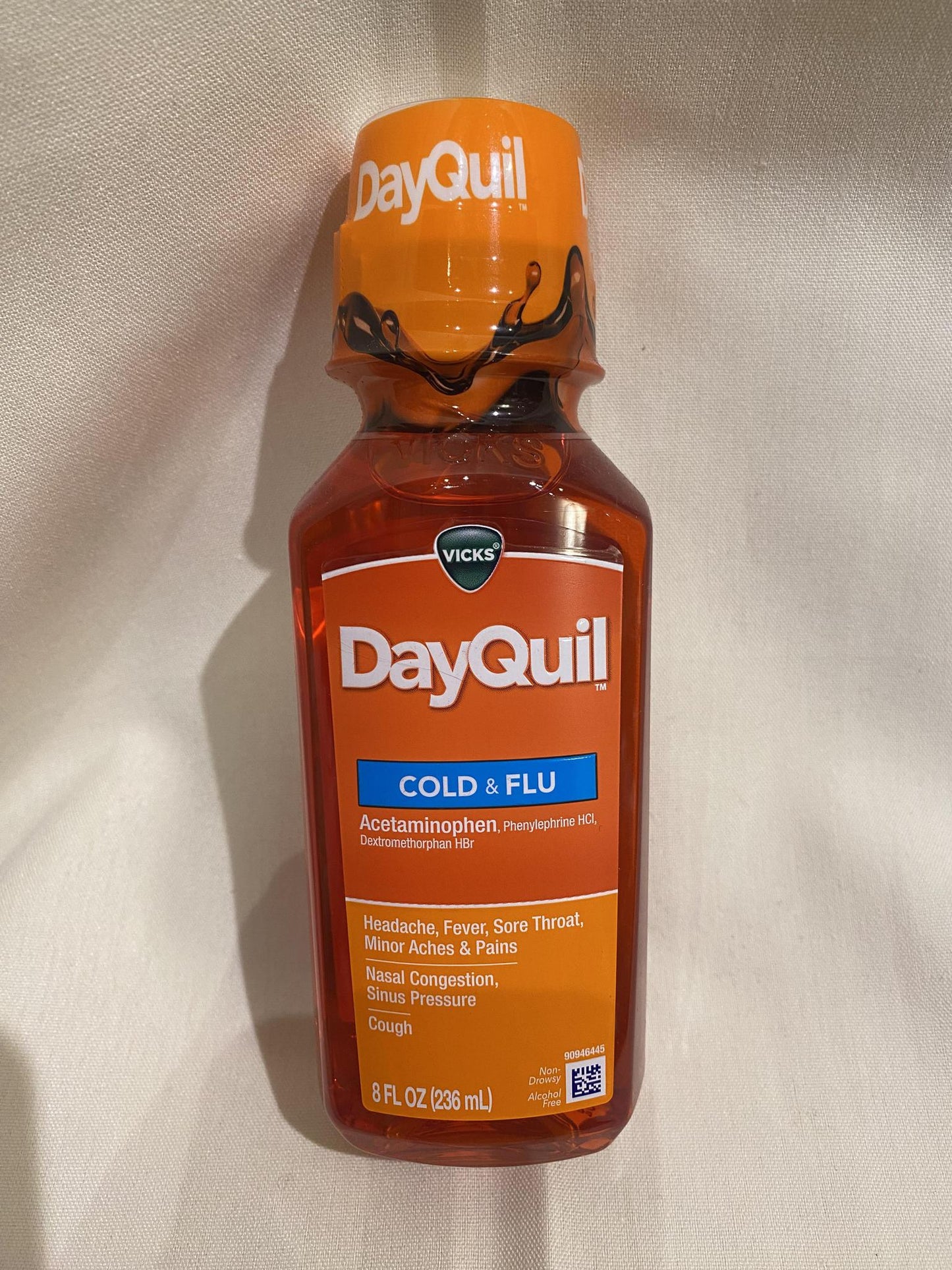 Dayquil Cold and Flu Liquid Sundries