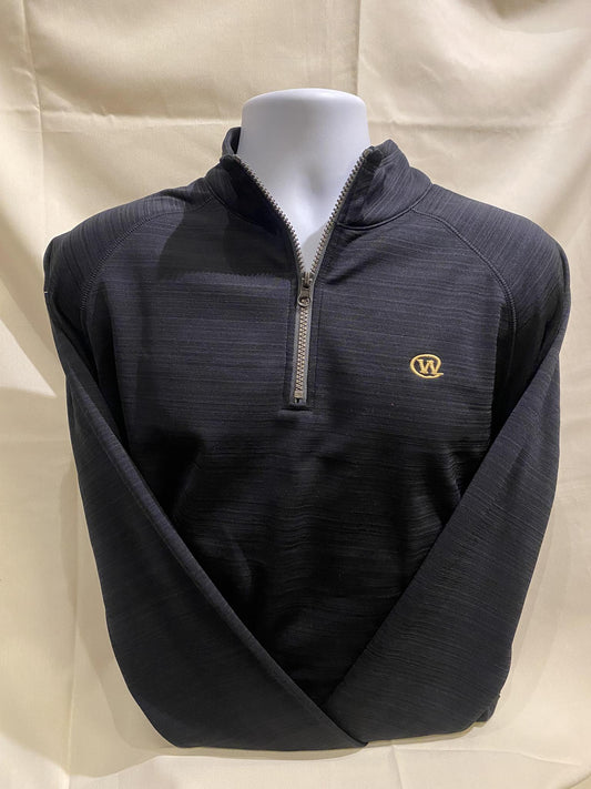 Long Sleeve Evolution Black 1/4 Zip