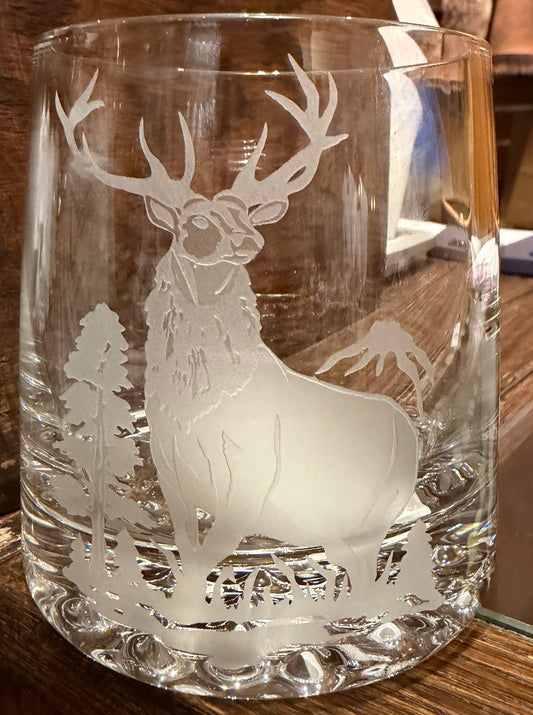 11 oz  Elk Crystal Whiskey Glass